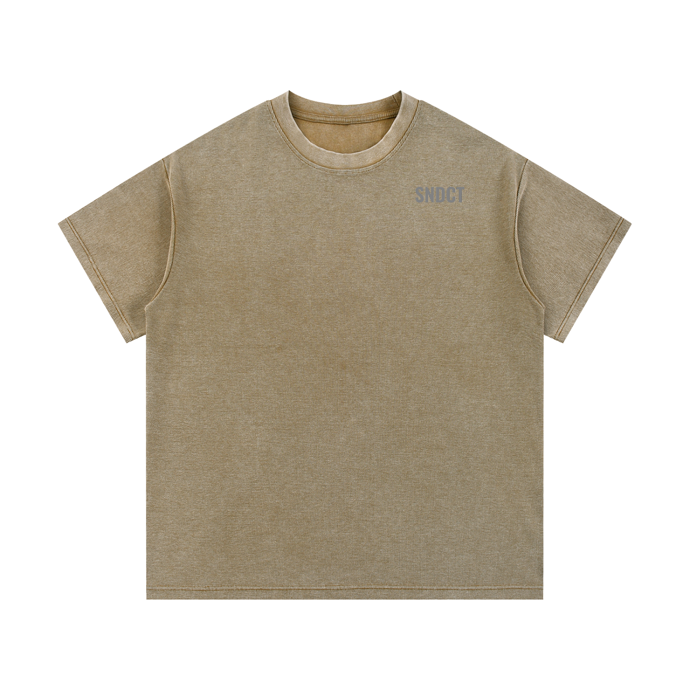 SNDCT Mineral Wash Waffle Knit T-Shirt