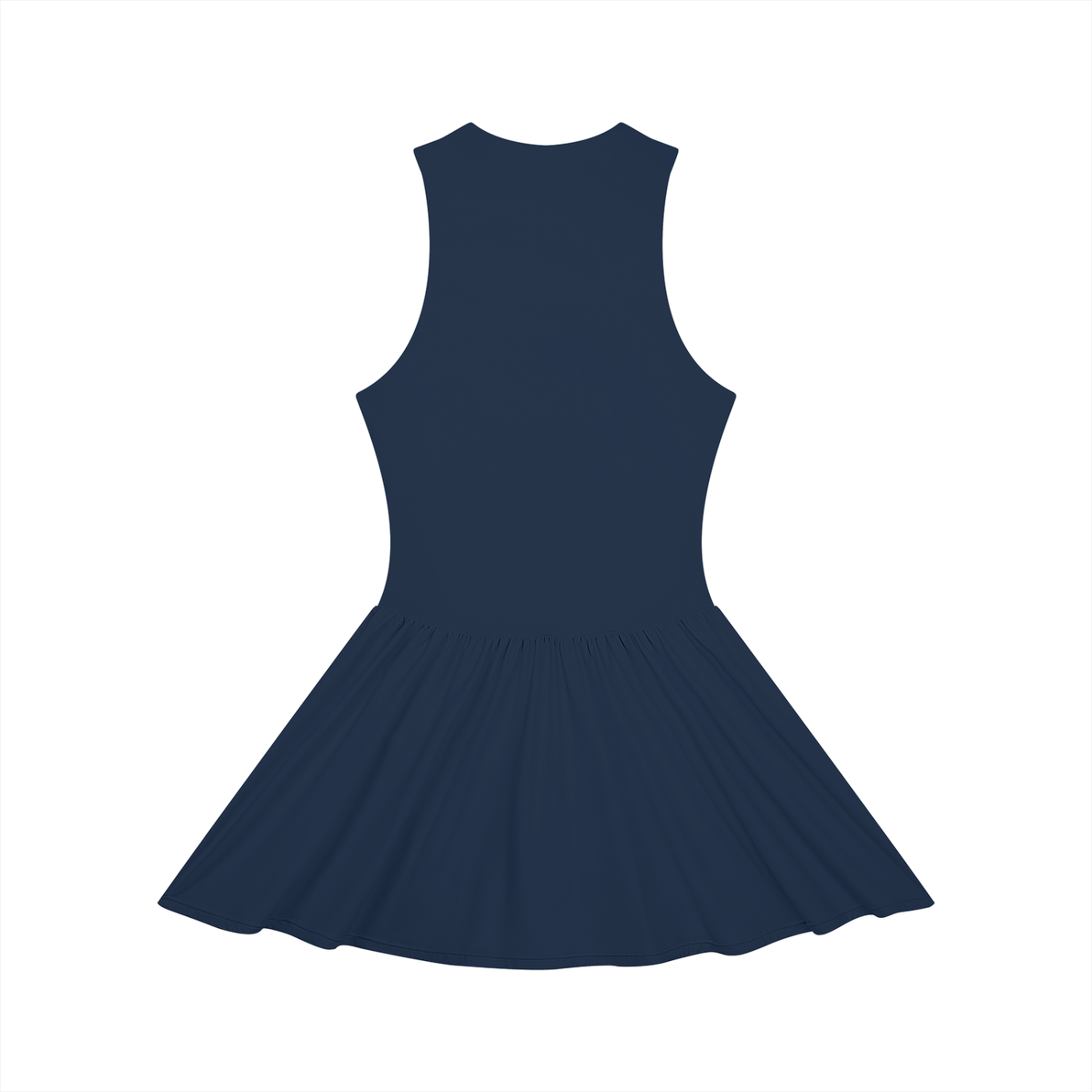 SNDCT Ruched Sleeveless Full-Zip Dress