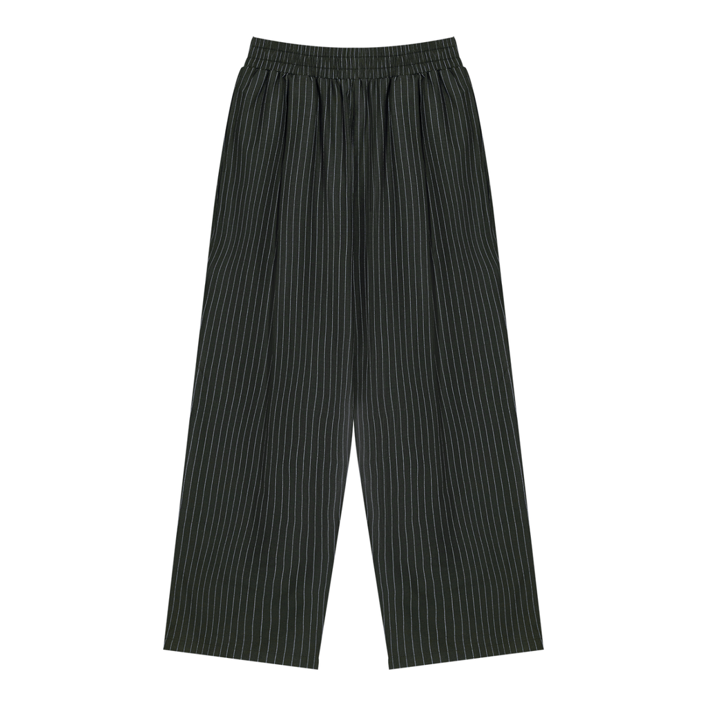 SNDCT Striped Pleated Pants