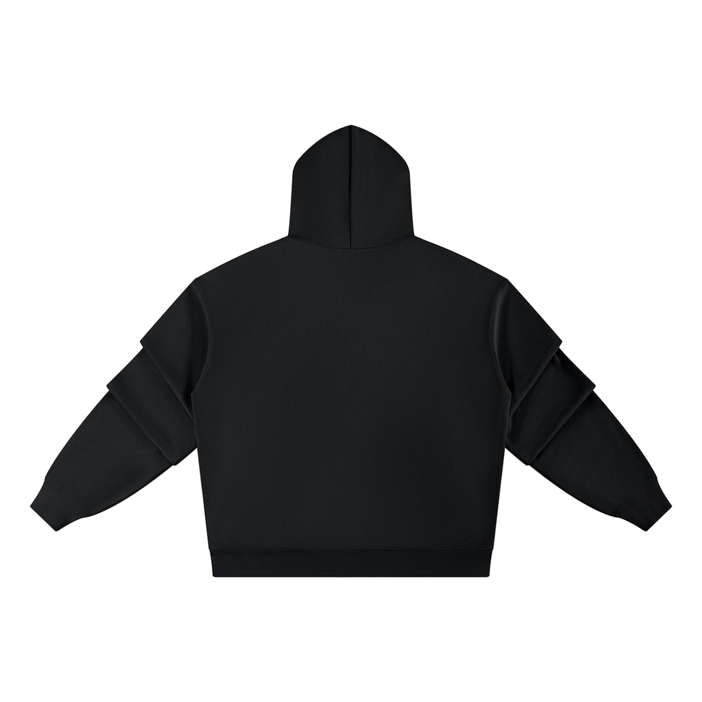 SNDCT Heavyweight Ruched Sleeves Hoodie
