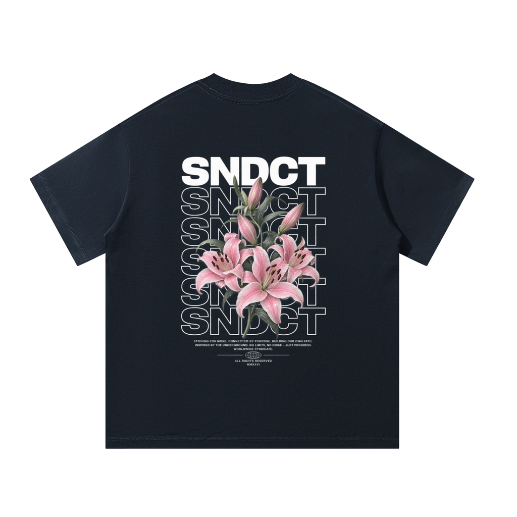 SNDCT Flower Roze Oversized T-Shirt