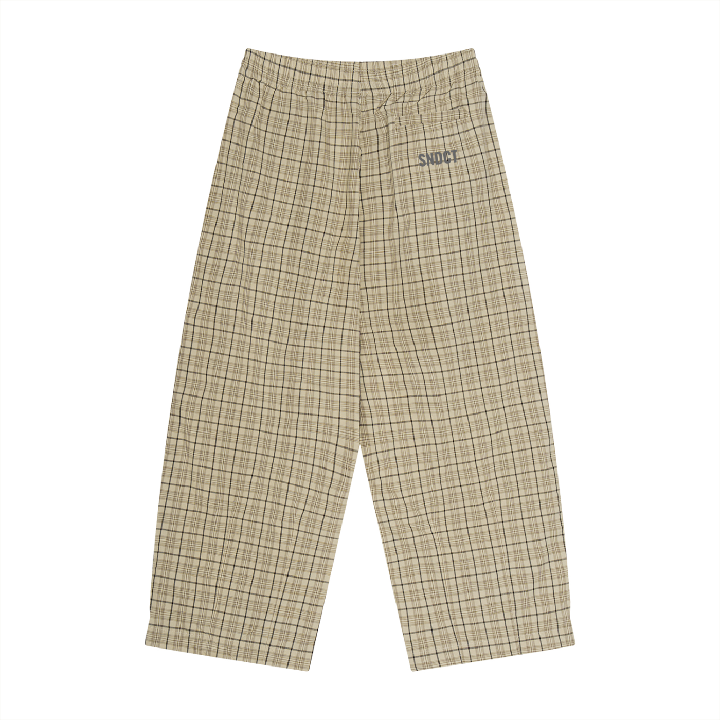 SNDCT Plaid Wide Leg Pants