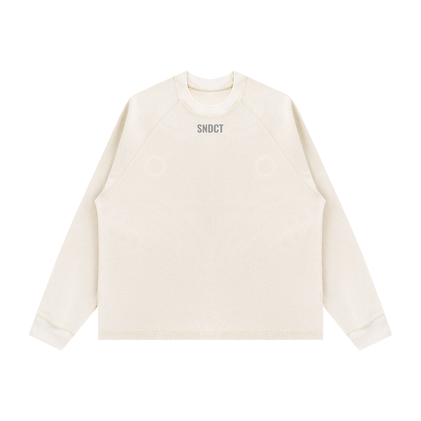 SNDCT Vintage Wash Boxy  Waffle T-Shirt