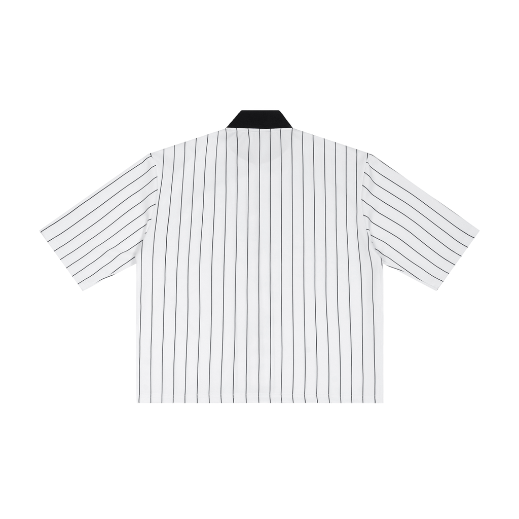 SNDCT Striped Full-Zip Baseball Jersey