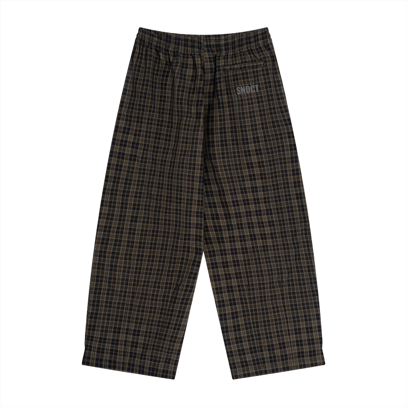 SNDCT Plaid Wide Leg Pants