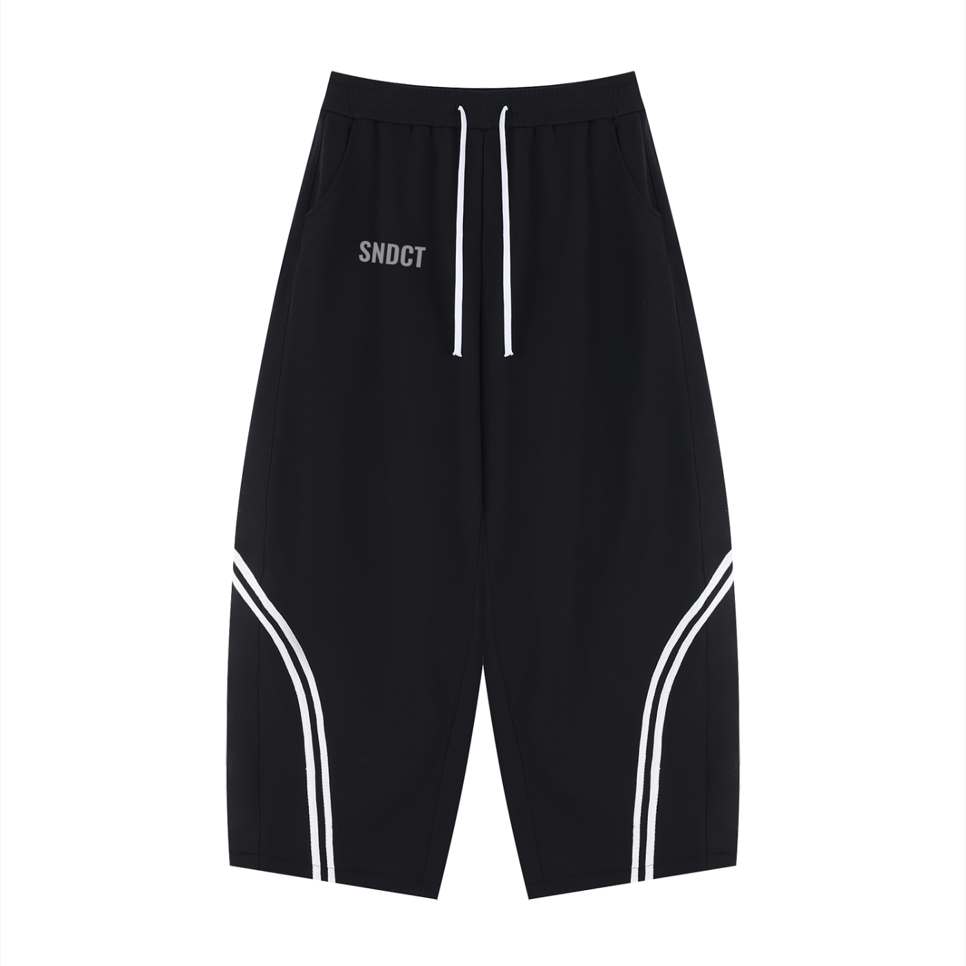 SNDCT Wide Leg Piping Sweatpants