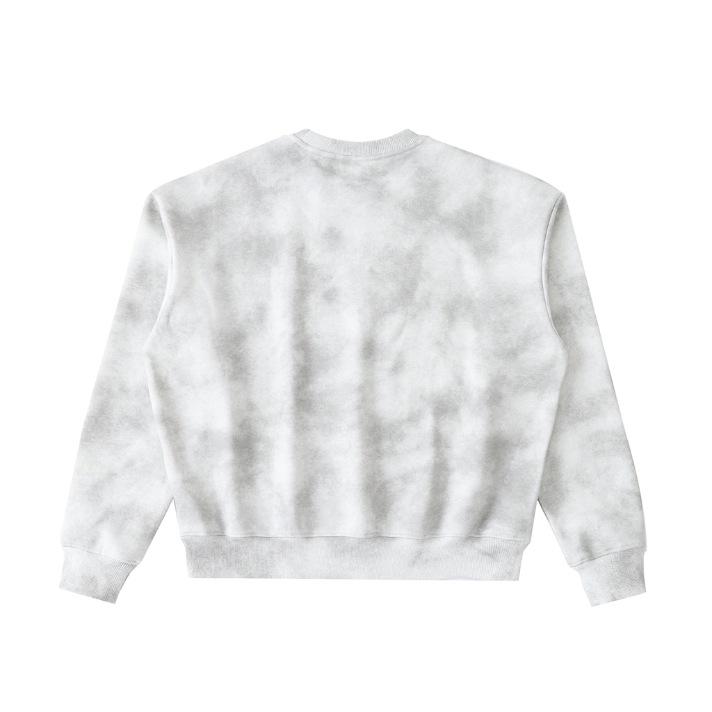 SNDCT Dirty Washed Boxy Fleeced Sweatshirt