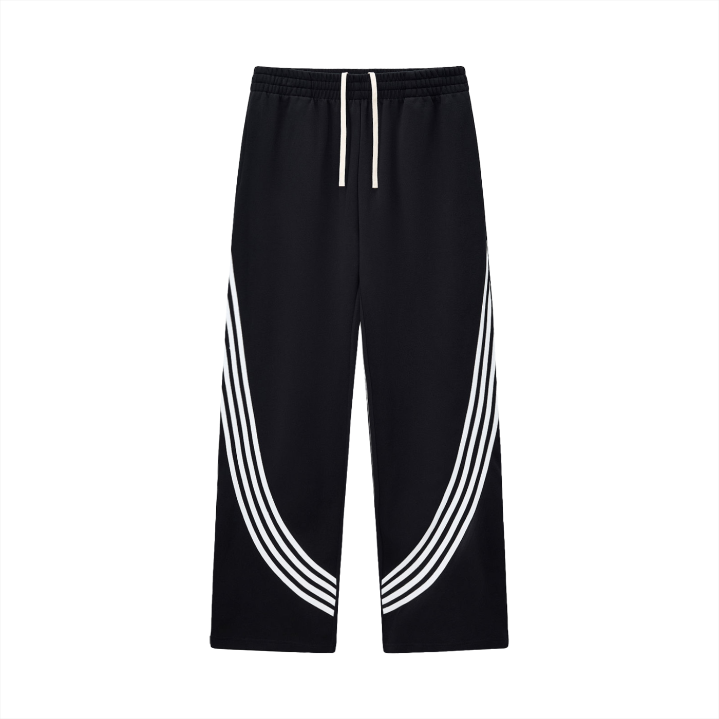 SNDCT Curved Stripe Straight Sweatpants
