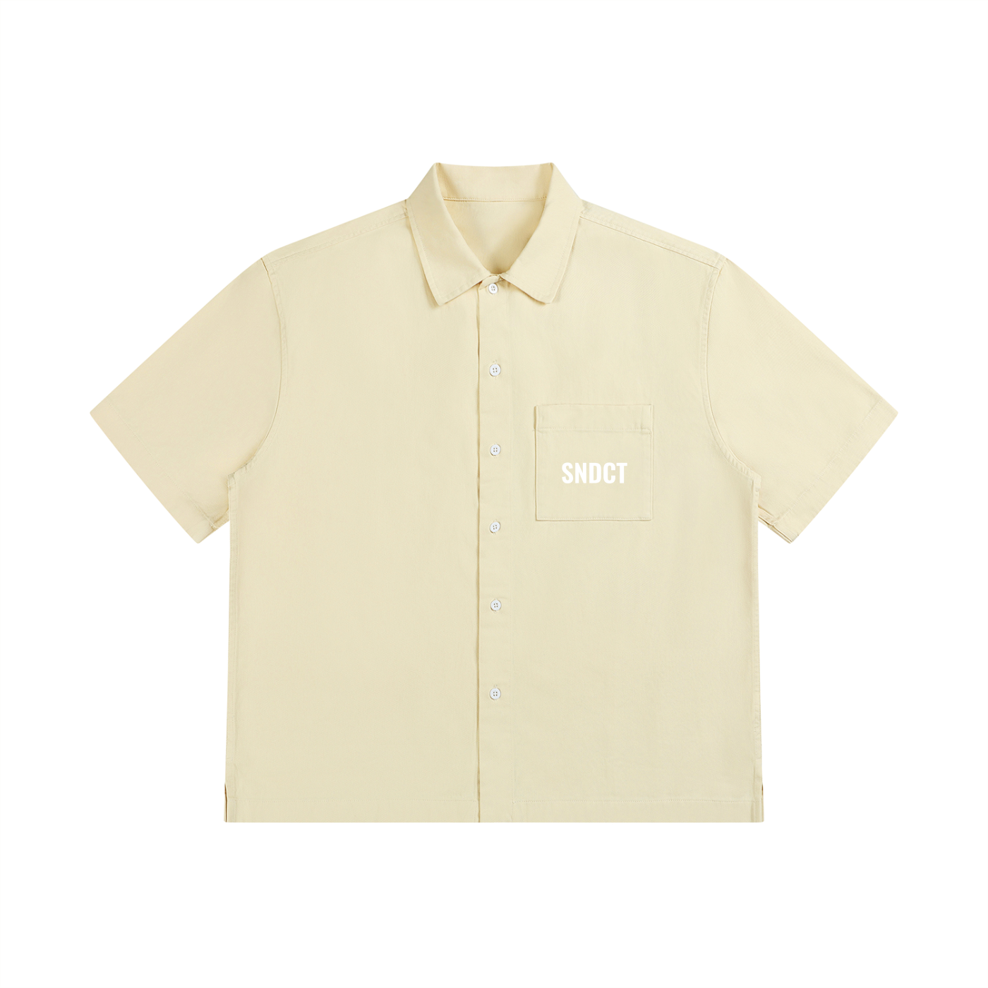 SNDCT Boxy Patch Pocket Short Sleeve Shirt
