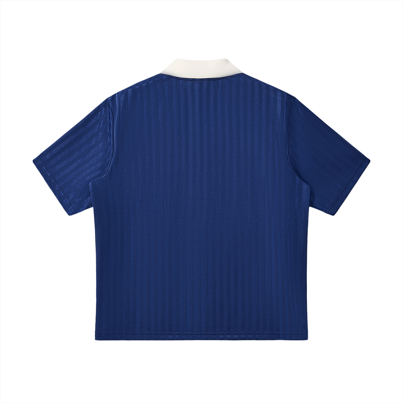 SNDCT Contrast Collar Striped Soccer Jersey