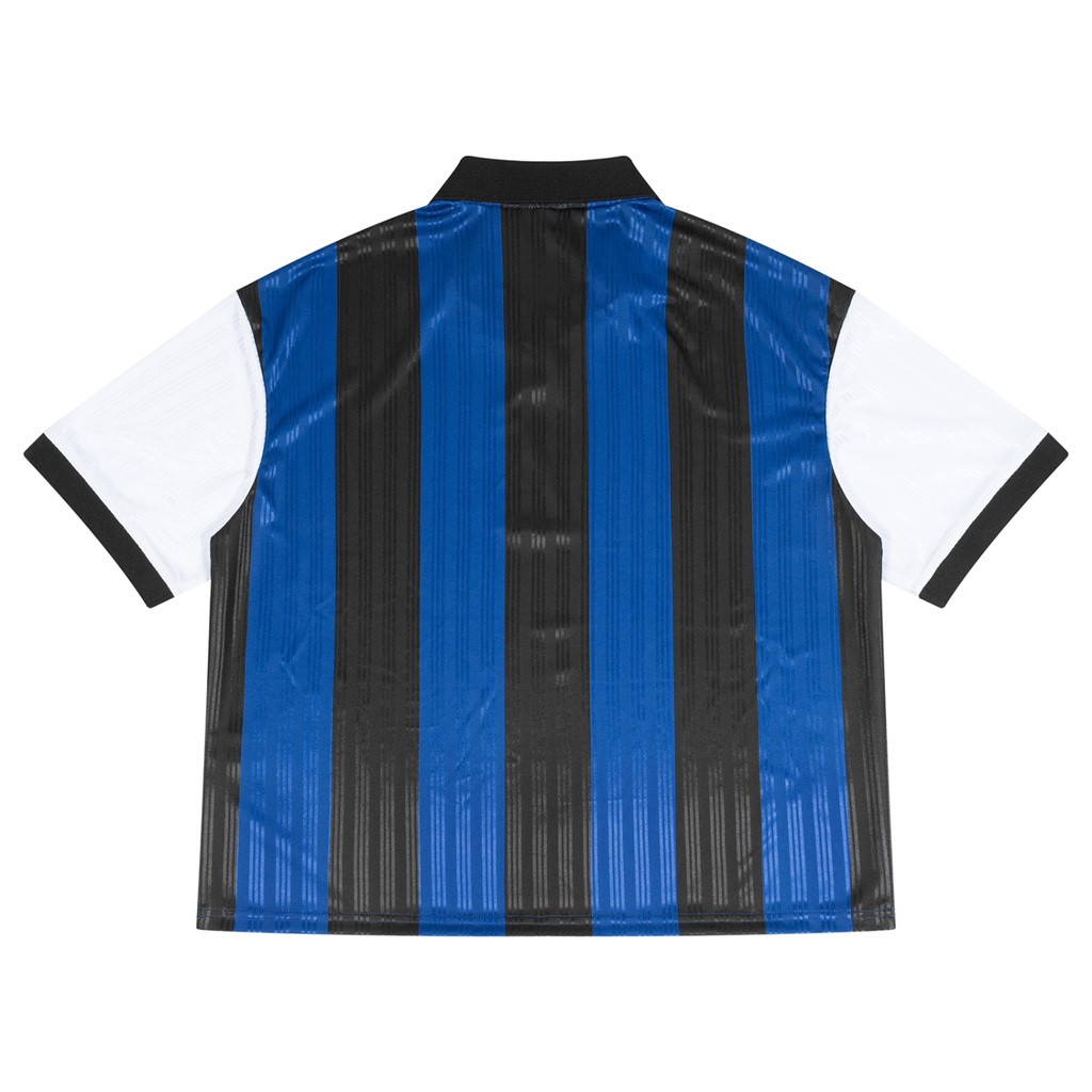 SNDCT Boxy Striped Collared Soccer Jersey