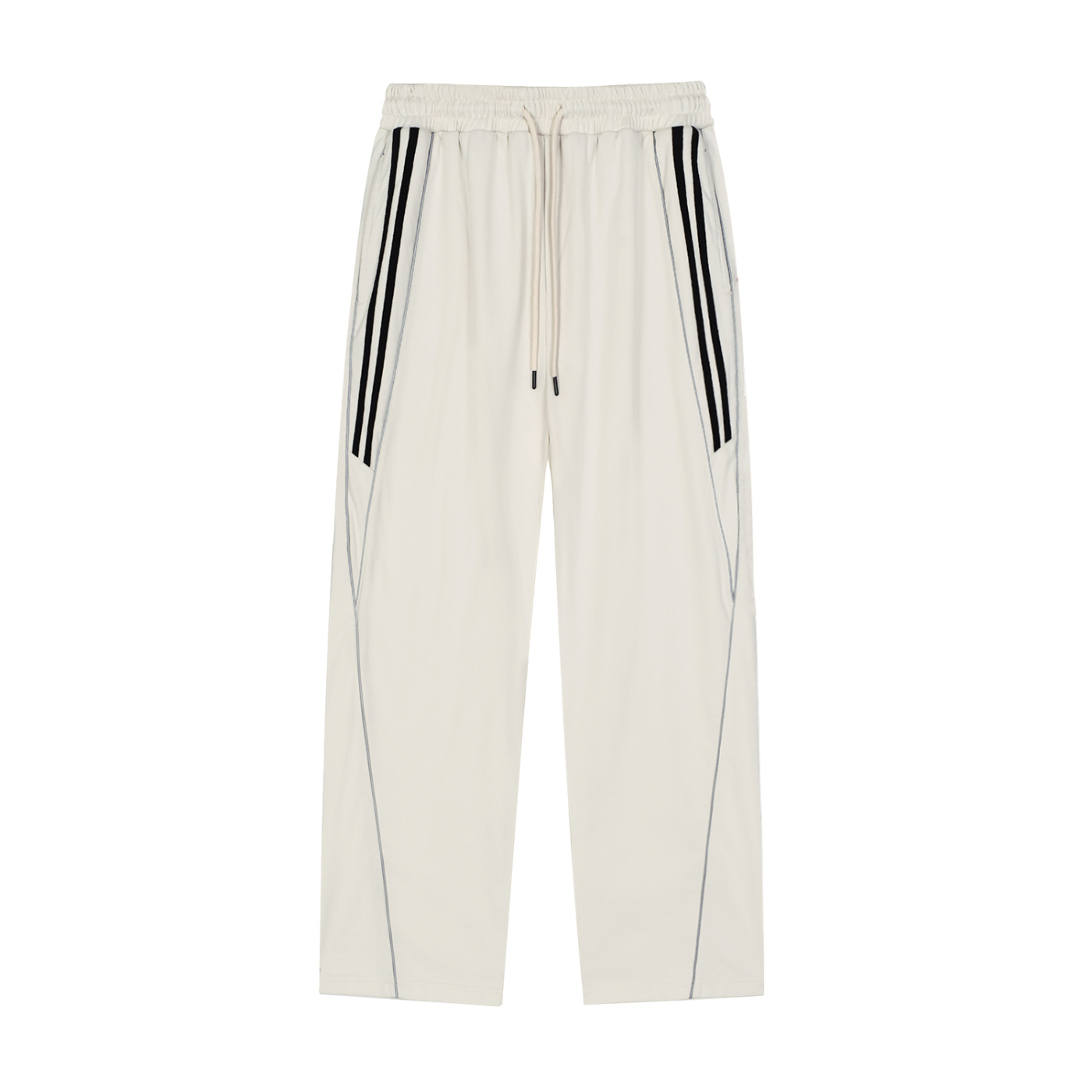 SNDCT Reflection Striped Straight-Leg Sweatpants