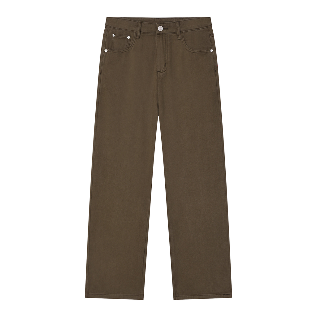 SNDCT Men’s Vintage Wash Straight Leg Jeans