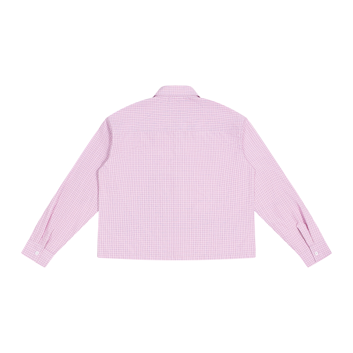 SNDCT Boxy Plaid Long Sleeve Shirt