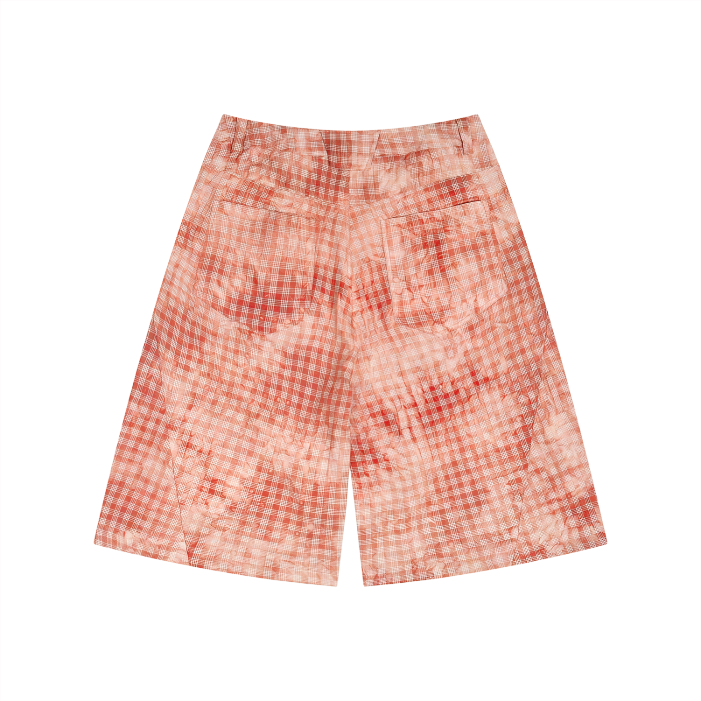 SNDCT Vintage Wash Plaid Shorts
