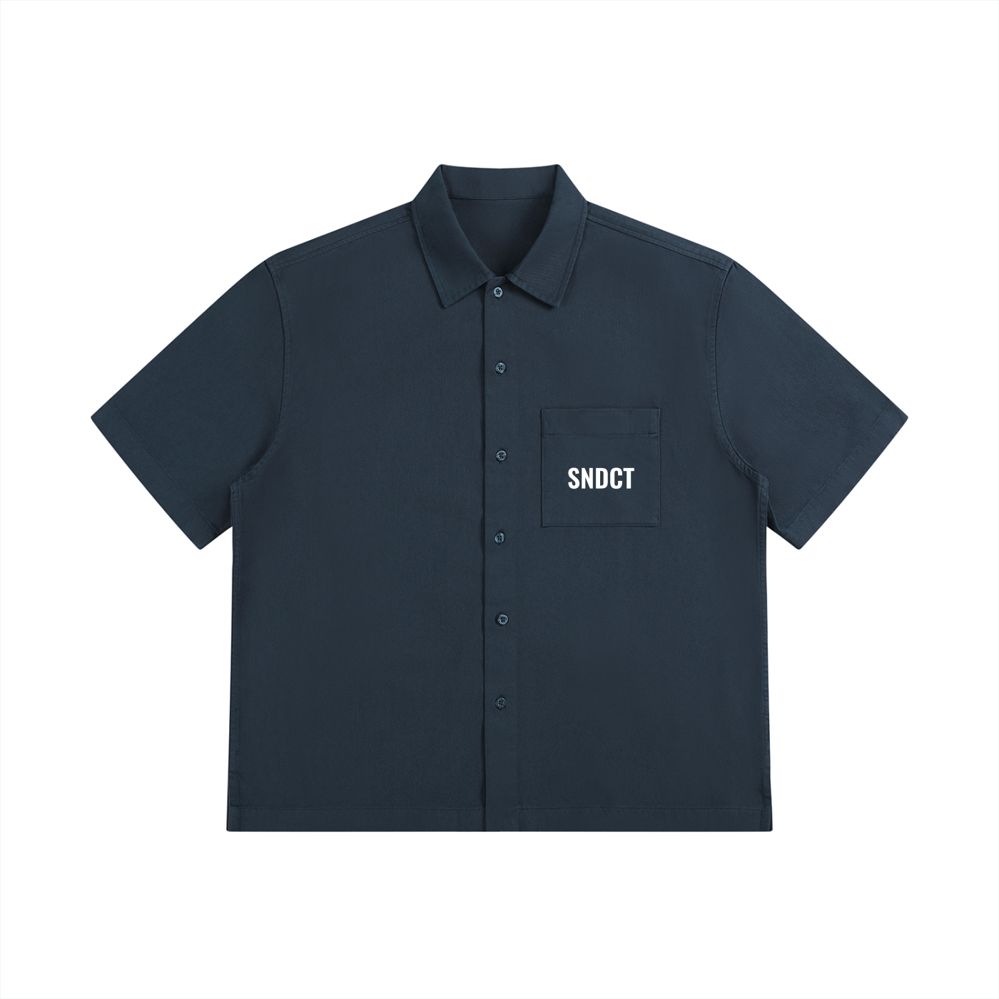 SNDCT Boxy Patch Pocket Short Sleeve Shirt
