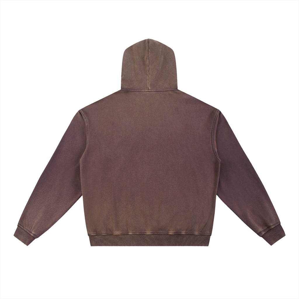 SNDCT Vintage Washed Gradient Fleece Hoodie