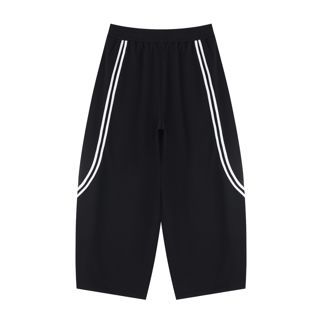 SNDCT Wide Leg Piping Sweatpants